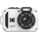 Kodak Pixpro WPZ2 Kompaktkamera (16,76 MP, Full HD Video, wasser- und staubdicht, 4x optischer Zoom), weiß