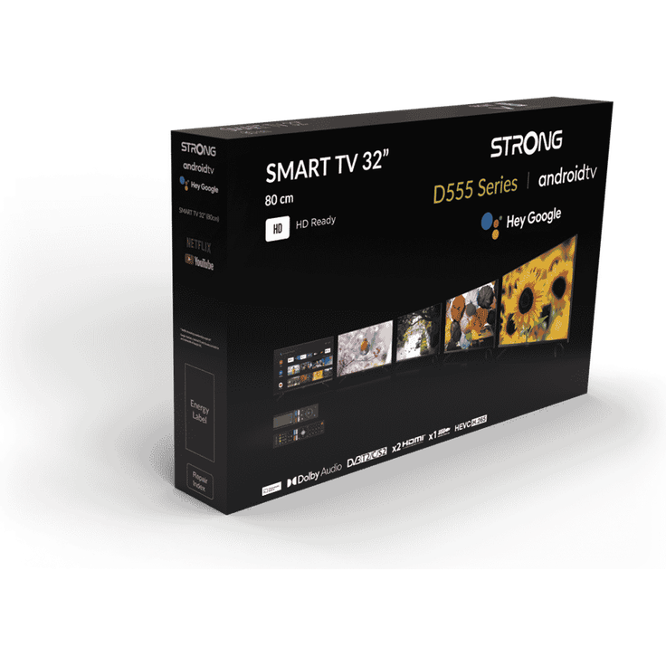 Strong SRT32HD5553 80 cm (32 Zoll) LED Smart TV (HD ready, HDR10, Edge LED) HD-Triple-Tuner (Sat, Antenne, Kabel) Energieklasse G (DE-Modell) – Bild 7