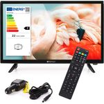 Opticum LE-24Z1S 61 cm (24 Zoll) LED TV (HD ready, kein HDR, Edge LED) HD-Triple-Tuner (Sat, Antenne, Kabel) Energieklasse F (DE-Modell)