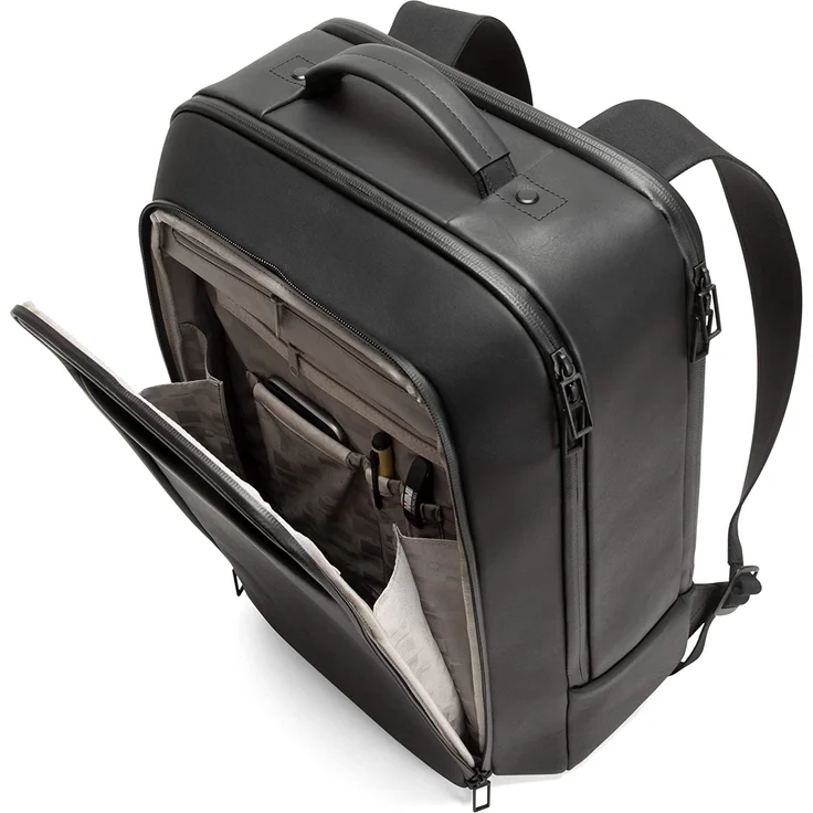 SALZEN Business Backpack ZEN-BBP, 43 cm, 21 Liter, Total Black (ZEN-BBP-001-801) – Bild 4