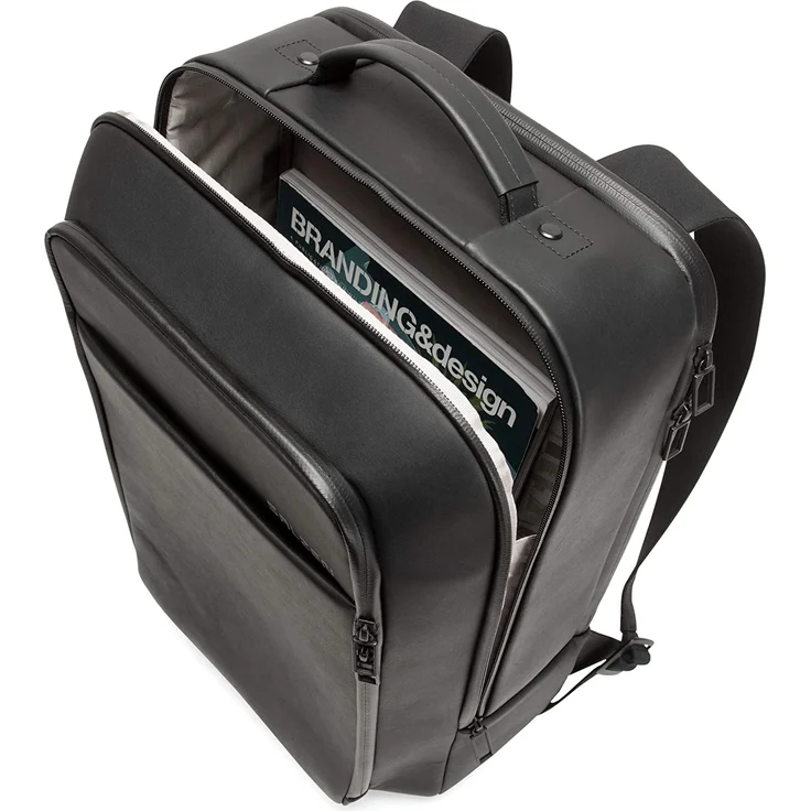 SALZEN Business Backpack ZEN-BBP, 43 cm, 21 Liter, Total Black (ZEN-BBP-001-801) – Bild 7