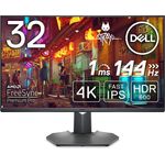 Dell G3223Q Gaming Monitor, 32 Zoll, 3840 x 2160, LED LCD, IPS, 1ms, 144Hz, max. 600cd/m², DP, USB-A, HDMI, Kopfhörerausgang, AMD Free-Sync Premium Pro, Grau