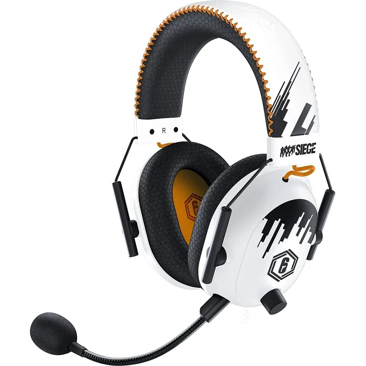 Razer BlackShark V2 PRO Special Edition Headset ohrumschließend 2,4 GHz kabellos, kabelgebunden 3,5 mm Stecker Geräuschisolierung Six Siege – Bild 1