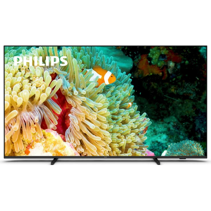 Philips 43PUS7607 108 cm (43 Zoll) LED Smart TV (Ultra HD, HDR, HDR10, HDR10+, HLG, Dolby Vision, Edge LED) HD-Triple-Tuner (Sat, Antenne, Kabel) Modelljahr 2022 Energieklasse F (DE-Modell) – Bild 1