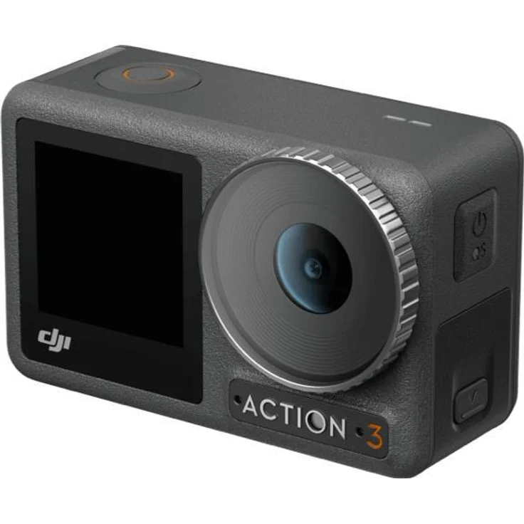 DJI Osmo Action 3 Adventure Combo (4K-Video, 12 MP, elektronischer Bildstabilisator), grau – Bild 1