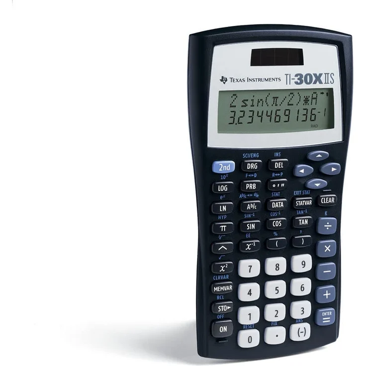 Texas Instruments Schulrechner TI-30XIIS 11stellig Solar-Batterie (TI-30XIIS) – Bild 2