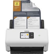 Bild für Brother ADS-4500W Dokumentenscanner, Dual CIS, Duplex, A4, 600 dpi x 600 dpi, bis zu 35 Seiten-Min. (einfarbig)