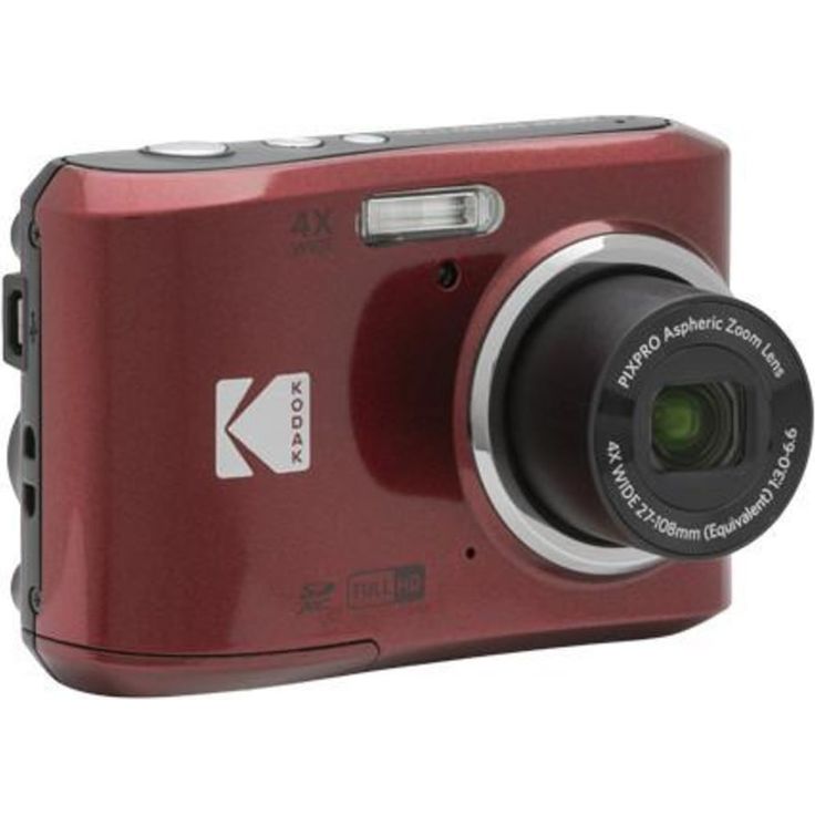 Kodak PIXPRO FZ45 1-2.3"  Kompaktkamera 16 MP CMOS 4608 x 3456 Pixel Rot (FZ45RD) – Bild 2