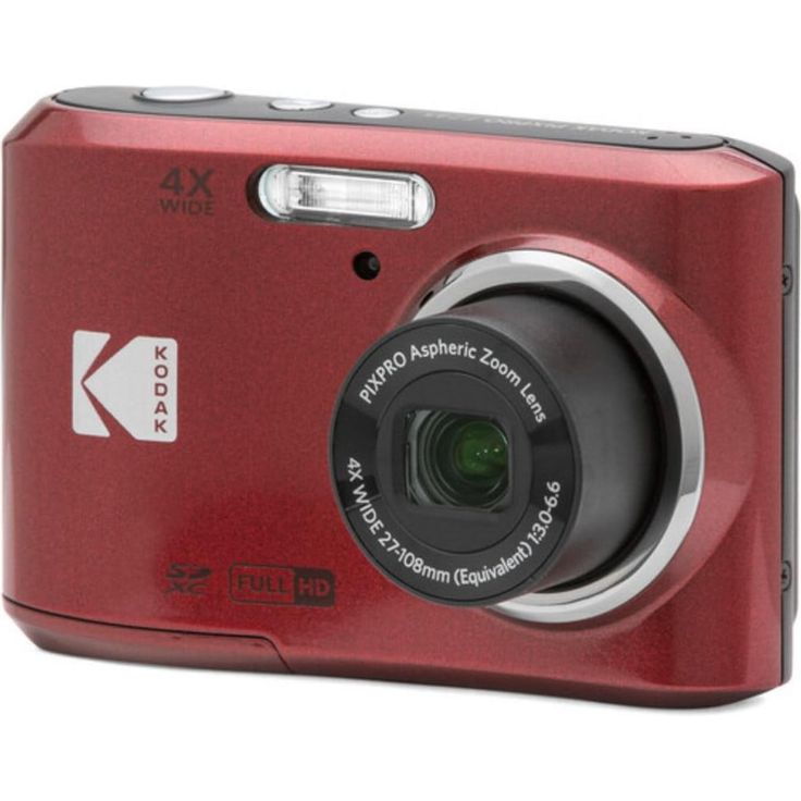 Kodak PIXPRO FZ45 1-2.3"  Kompaktkamera 16 MP CMOS 4608 x 3456 Pixel Rot (FZ45RD) – Bild 3