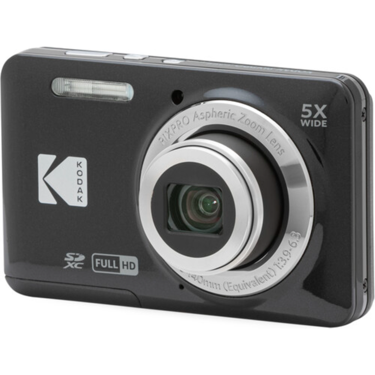 Kodak PIXPRO FZ55 1-2.3 Zoll Kompaktkamera 16 MP CMOS 4608 x 3456 Pixel Schwarz – Bild 2