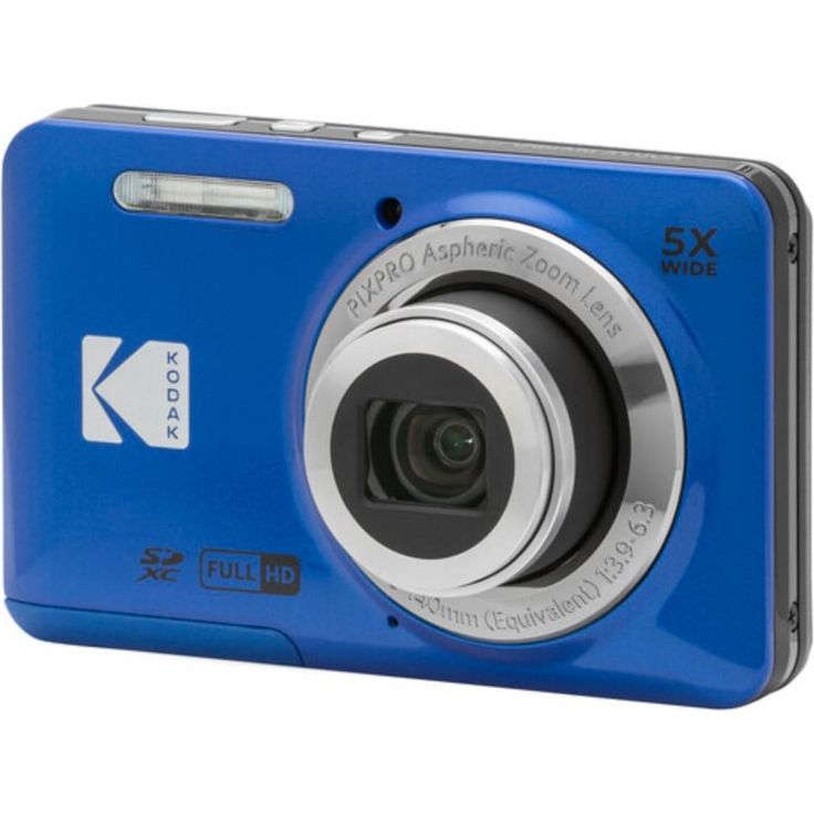 Kodak Pixpro FZ55 blau Kompaktkamera 16 MP CMOS 4608 x 3456 Pixel 2.7" Display – Bild 3