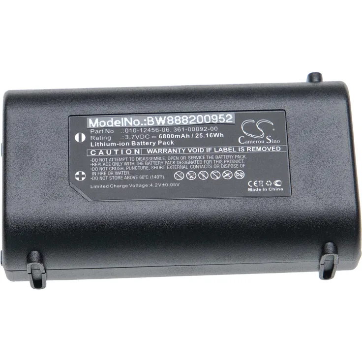 VHBW Akku Ersatz für Garmin 010-12456-06, 361-00092-00 für GPS Tracker, Navigationsgeräte (6800mAh, 3.7V, Li-Ion)