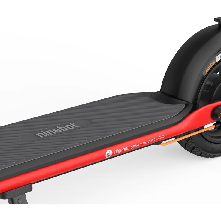 Ninebot by Segway KickScooter D28D E-Scooter, mit Straßenzulassung, Schwarz/Rot, 20 km/h – Bild 5