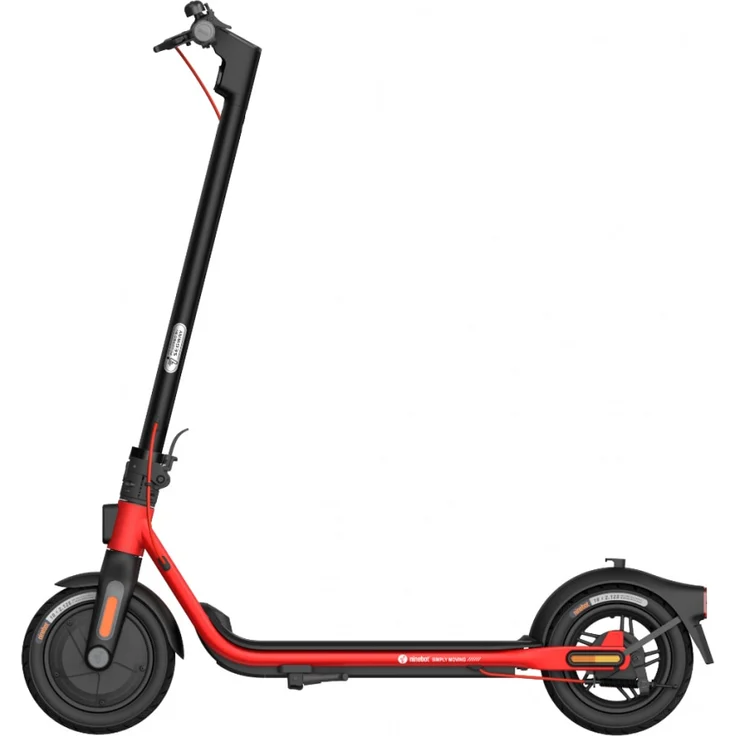 Ninebot by Segway KickScooter D28D E-Scooter, mit Straßenzulassung, Schwarz/Rot, 20 km/h – Bild 6
