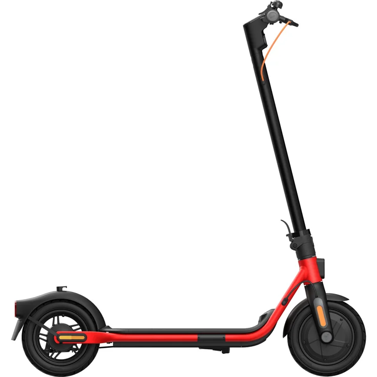 Ninebot by Segway KickScooter D28D E-Scooter, mit Straßenzulassung, Schwarz/Rot, 20 km/h – Bild 2