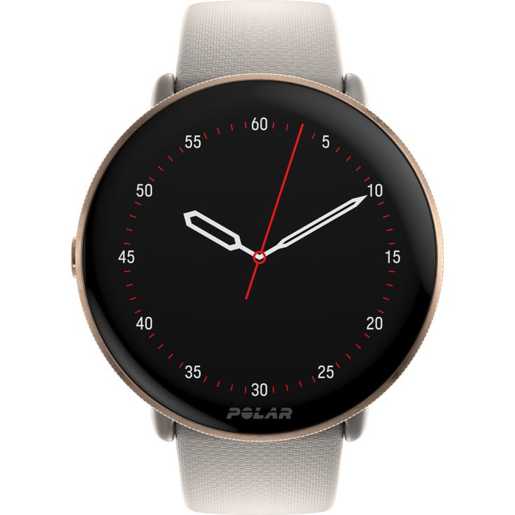 Polar Ignite 3 Smartwatch GPS, Unisex, 43mm, Kunststoffarmband, Greige Sand – Bild 2