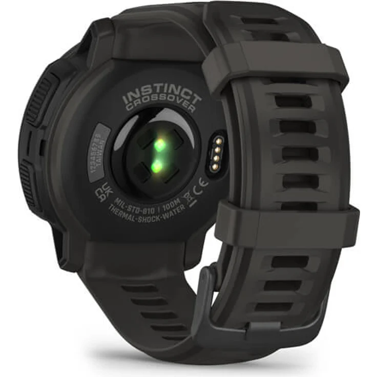 Garmin Instinct Crossover Solar Smartwatch GPS, Herren, 45mm, Silikonarmband, Graphite – Bild 7