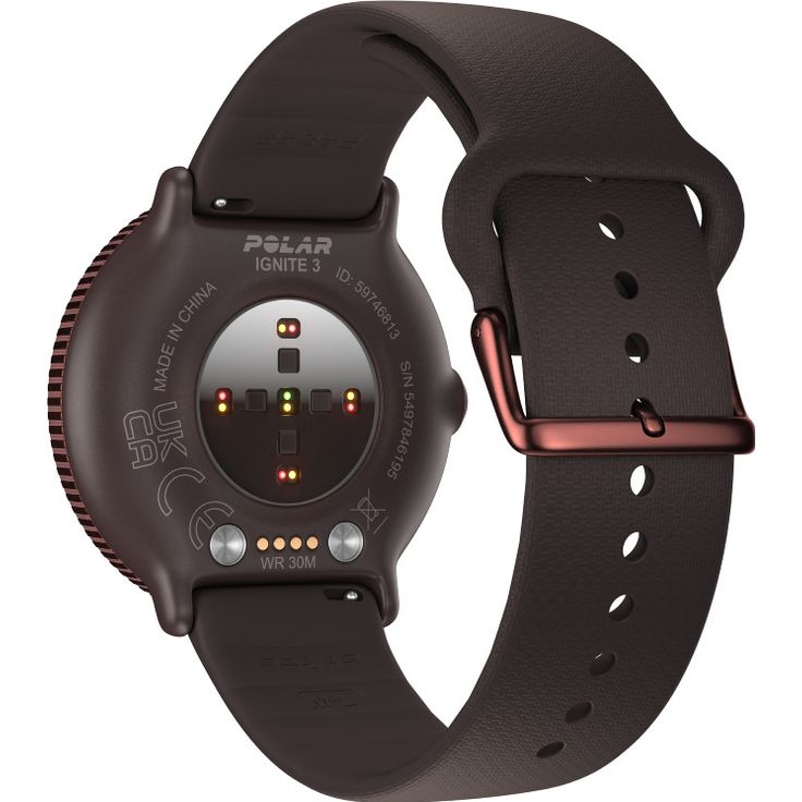 Polar Ignite 3 Smartwatch GPS, Unisex, 43mm, Kunststoffarmband, Brown Copper – Bild 4