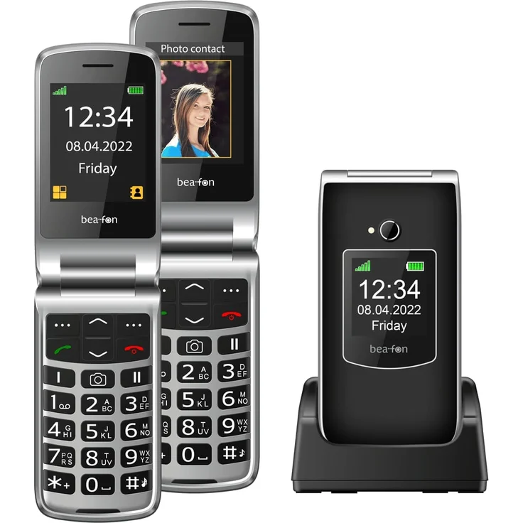 Beafon SL605 Seniorenhandy TFT-Display, Notruf-Taste, Schwarz – Bild 3