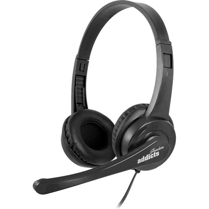Kopfhörer mit Mikrofon NGS VOX 505 32 Ohm Schwarz – Bild 1