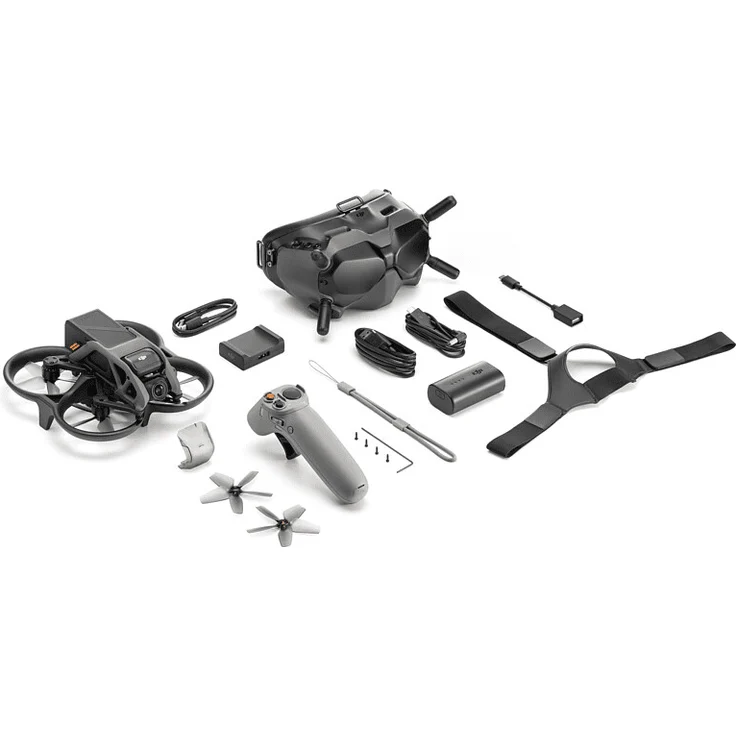 DJI Avata FLY SMART COMBO Quadrocopter RtF First Person View, Kameraflug Hellgrau (matt) – Bild 3