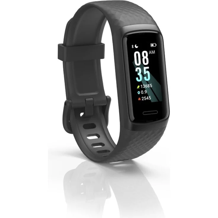 Hama Fit Track 3910 Fitness-Tracker GPS, Unisex, Einheitsgröße, Silikonarmband, Schwarz – Bild 3