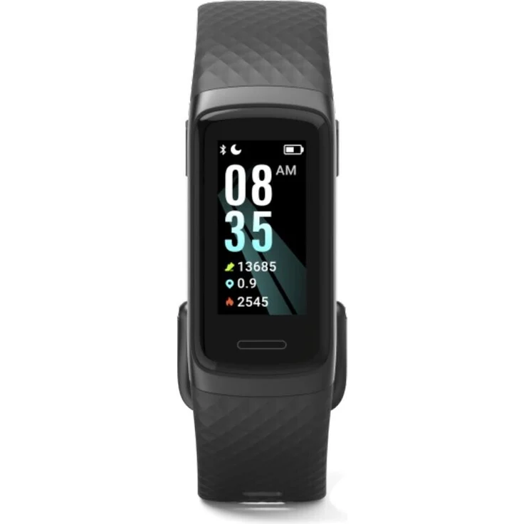 Hama Fit Track 3910 Fitness-Tracker GPS, Unisex, Einheitsgröße, Silikonarmband, Schwarz – Bild 2