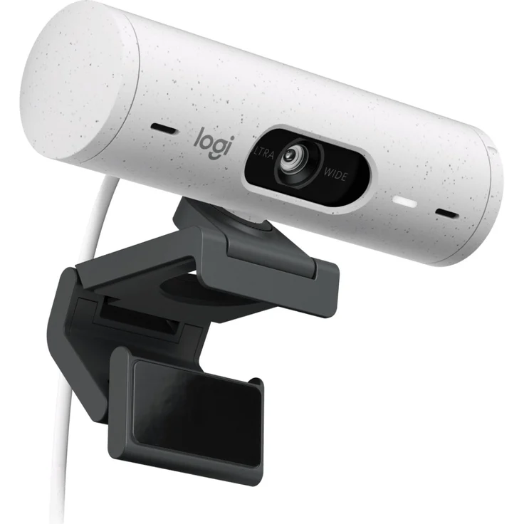 Logitech Brio 500 Webcam Grauweiß (960-001428) – Bild 4