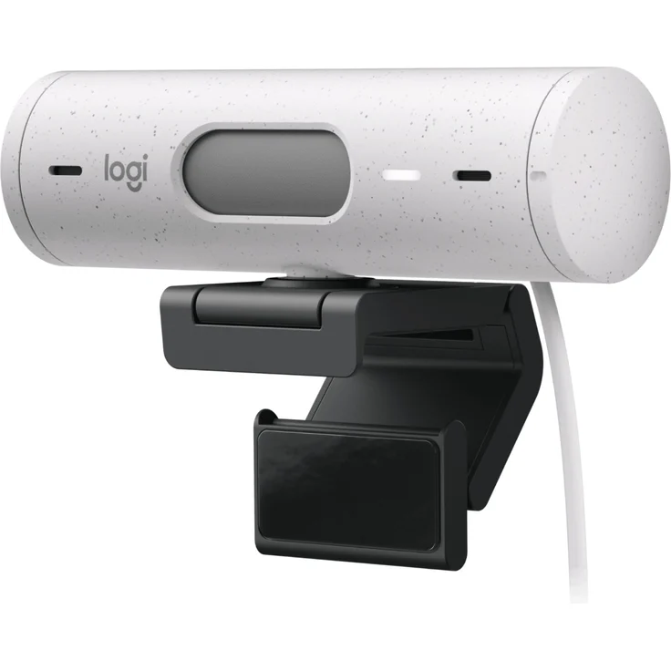Logitech Brio 500 Webcam Grauweiß (960-001428) – Bild 3