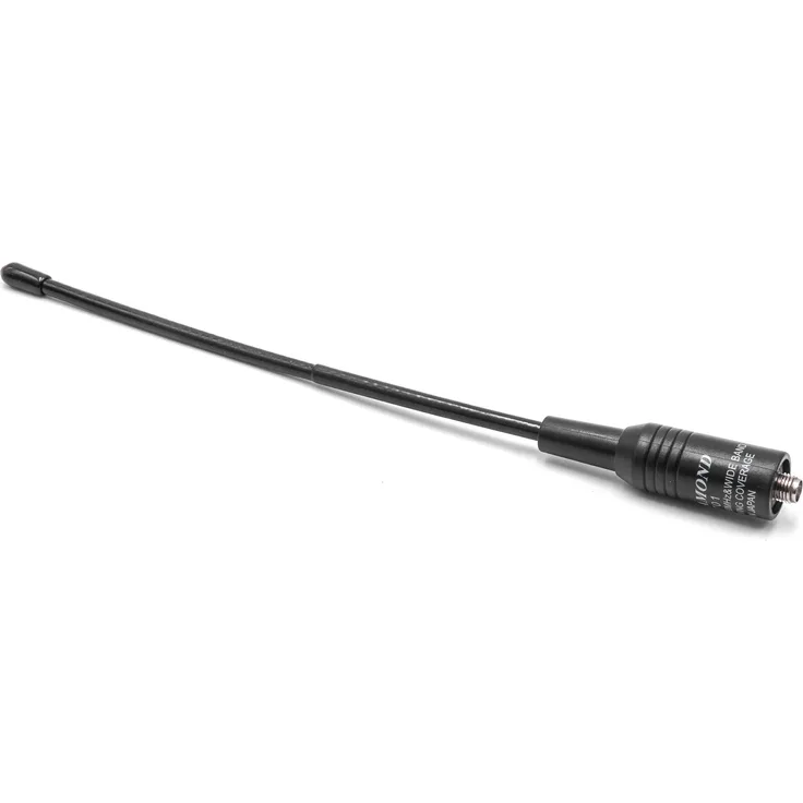 VHBW Antenne kompatibel mit Baofeng UV5R Plus, UV5RA, UV-5R, UV-5RE, BF-888S Funkgerät - 21 cm, SMA Buchse, Schwarz