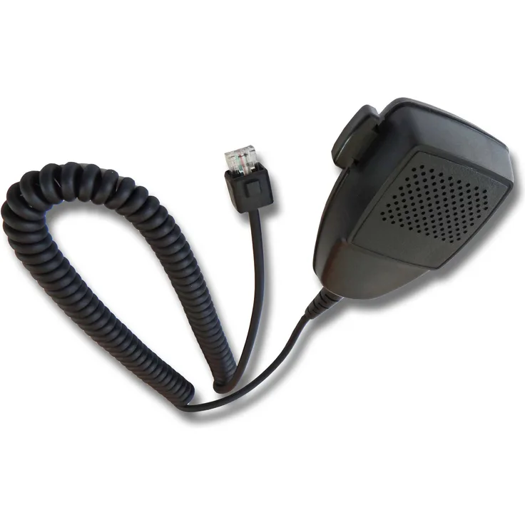 VHBW Lautsprecher-Mikrofon kompatibel mit Motorola GM140, GM160, GM2000, GM300, GM3188, GM338, GM340, GM350, GM360, GM3688 Funkgerät