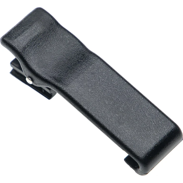 VHBW Gürtelclip kompatibel mit Motorola GP300, GP600, Radius P110 Funkgerät - Kunststoff, Schwarz – Bild 1