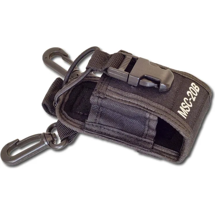 VHBW Funkgerät Tasche kompatibel mit Kenwood, Motorola, Yaesu, Vertex, Icom, Alinco, Albrecht, Detewe, Baofeng, Midland, Topcom, uvm. 75 x 65 x 120mm