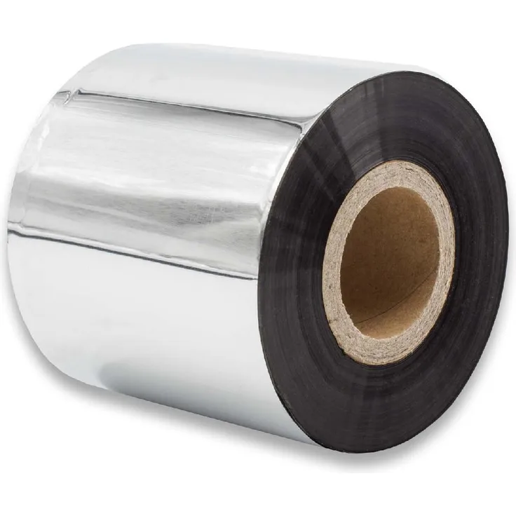 VHBW Thermo-Folie Thermotransferband schwarz 60mm kompatibel mit Fax Drucker Zebra Z6M, Z6M+, ZM400, ZM600, ZT200-Serie, ZT220, ZT230