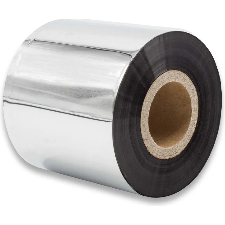 VHBW Thermo-Folie Thermotransferband schwarz 60mm kompatibel mit Fax Drucker Zebra Z6M, Z6M+, ZM400, ZM600, ZT200-Serie, ZT220, ZT230