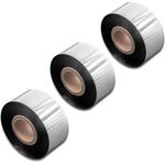 VHBW 3x Thermotransfer-Band kompatibel mit TSC TTP-268M, TTP-343 Plus Drucker Etikettendrucker - Thermoband, Wischfest, 30 mm x 300 m, Schwarz