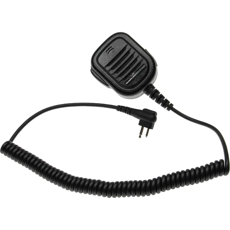 VHBW Lautsprecher-Mikrofon kompatibel mit Motorola CP040, GP300, GP600, GP68, GP73, GP88, Radius P110 Funkgerät
