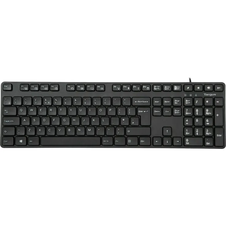 Targus , Tastatur, USB, QWERTY, schwarz (AKB30AMUK)
