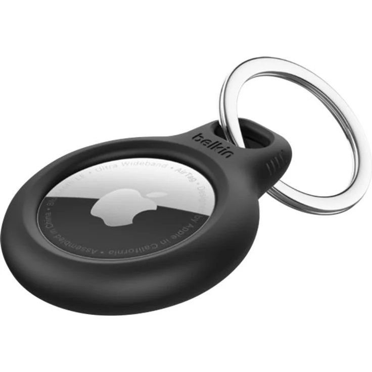 1x4 Belkin Schlüsselanhänger für Apple AirTag, schwarz MSC001btBK – Bild 3