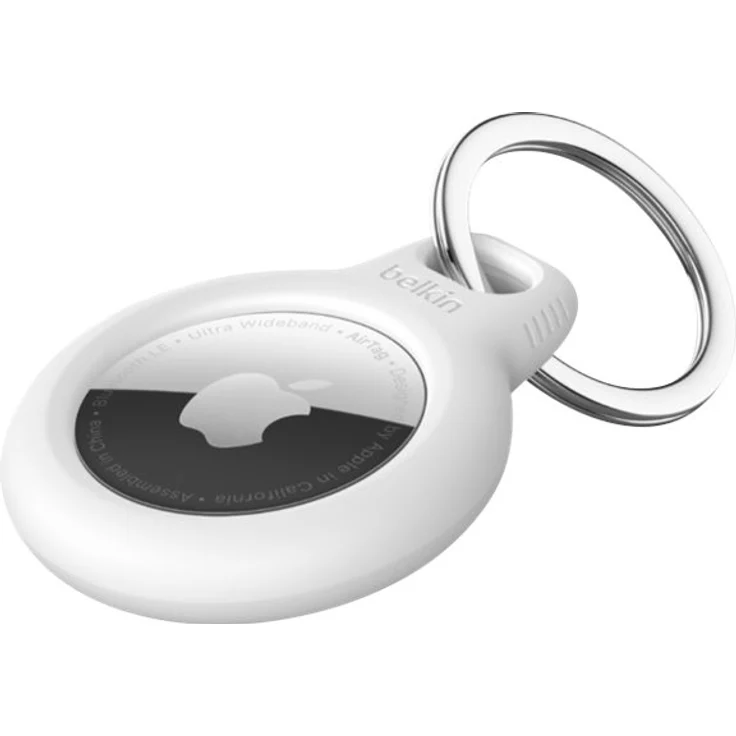 Belkin 2er-Pack Secure Holder mit Schlüsselanhänger für Apple AirTag, schwarz & weiß – Bild 3
