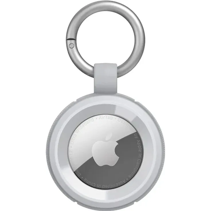 OtterBox Tasche für Airtag widerstandsfähig Polycarbonat icecap (white) für Apple AirTag