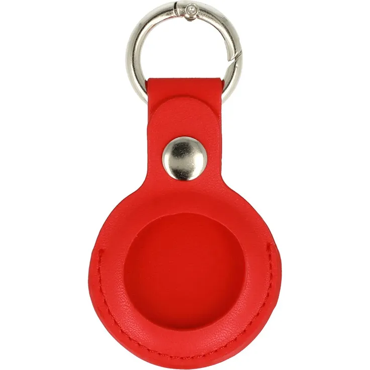 COFI 1453 Case für AirTag Schutz Hülle Cover Schlüsselanhänger Apple AirTag Cover Case Tracker Tasche Rot