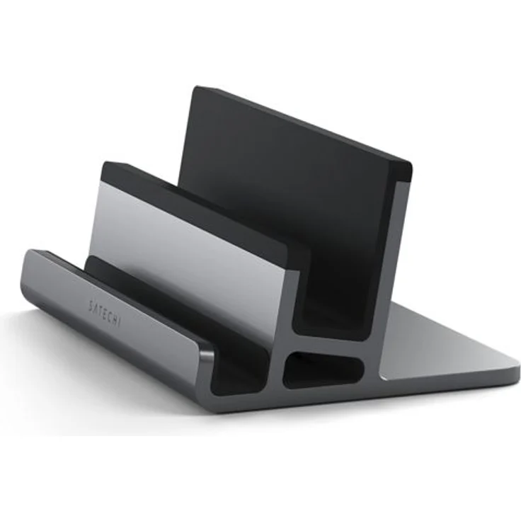 Satechi Dual Vertical Laptop Stand space gray – Bild 1