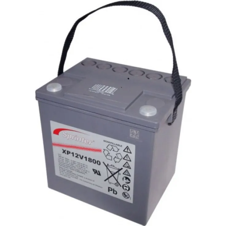 Exide Sprinter XP12V1800 Blei Akku mit M6 Schraubanschluss 12V, 56400mAh