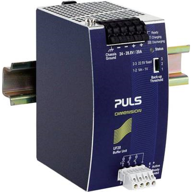 PULS DIMENSION UF20.241 Puffermodul 24 V-DC, Überbrückungszeit (max.) typ. 310 ms bei 20 A (UF20.241)