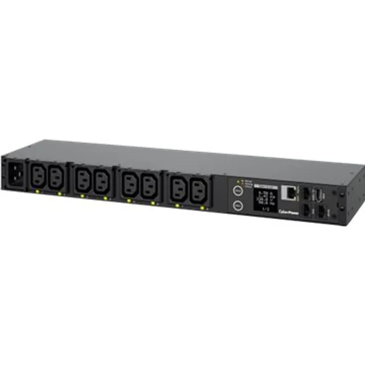 CyberPower Switched Metered-by-Outlet PDU81005 - Stromverteilungseinheit (Rack - einbaufähig) - Wechselstrom 100-120 V - Ethernet, USB, serial - Eingabe, Eingang IEC 60320 C20