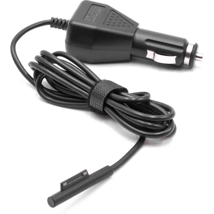 vhbw KFZ-Ladekabel kompatibel mit Microsoft Surface Duo, Duo 2, Go 3, Laptop 4, Laptop Go Notebook, Tablet