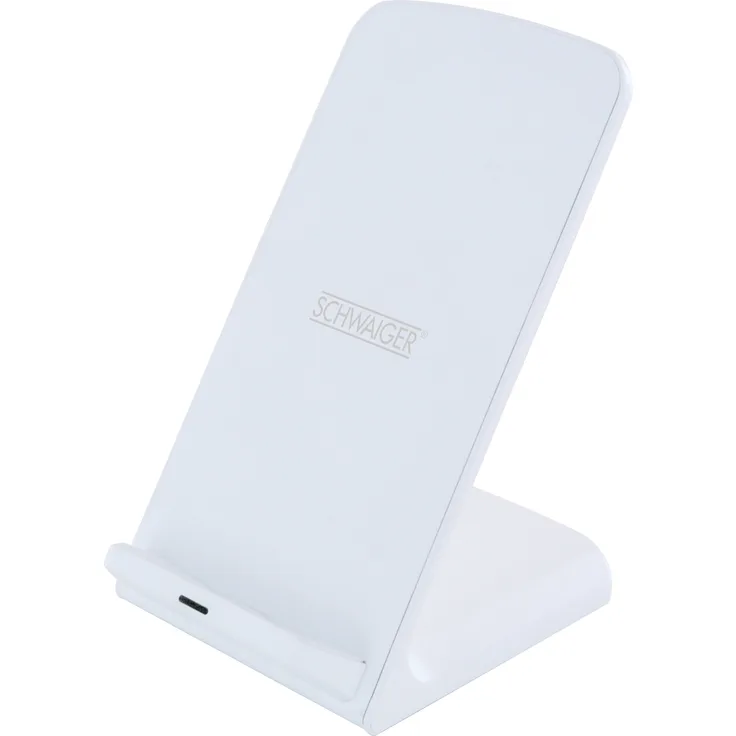 Schwaiger Qi Ladestation (10 Watt) Weiß