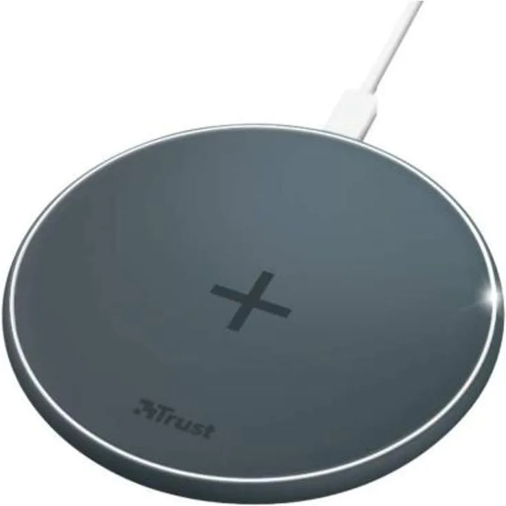 Trust Qylo Schnelles kabelloses Ladegerät für Qi-fähige Smartphones Blau