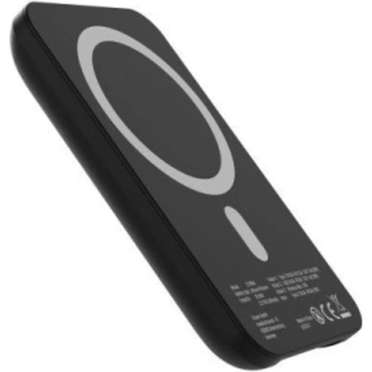 Xlayer Powerbank Wireless Charger Magnetic PD 20W 5.000 mAh Qi-zertifiziert Black (Kabellos, mit magnetischer Andockung für iPhone 12 Modelle, 3 Geräte gleichzeitig laden, LED-Anzeige) – Bild 4